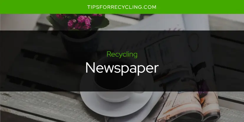 Is Newspaper Recyclable?